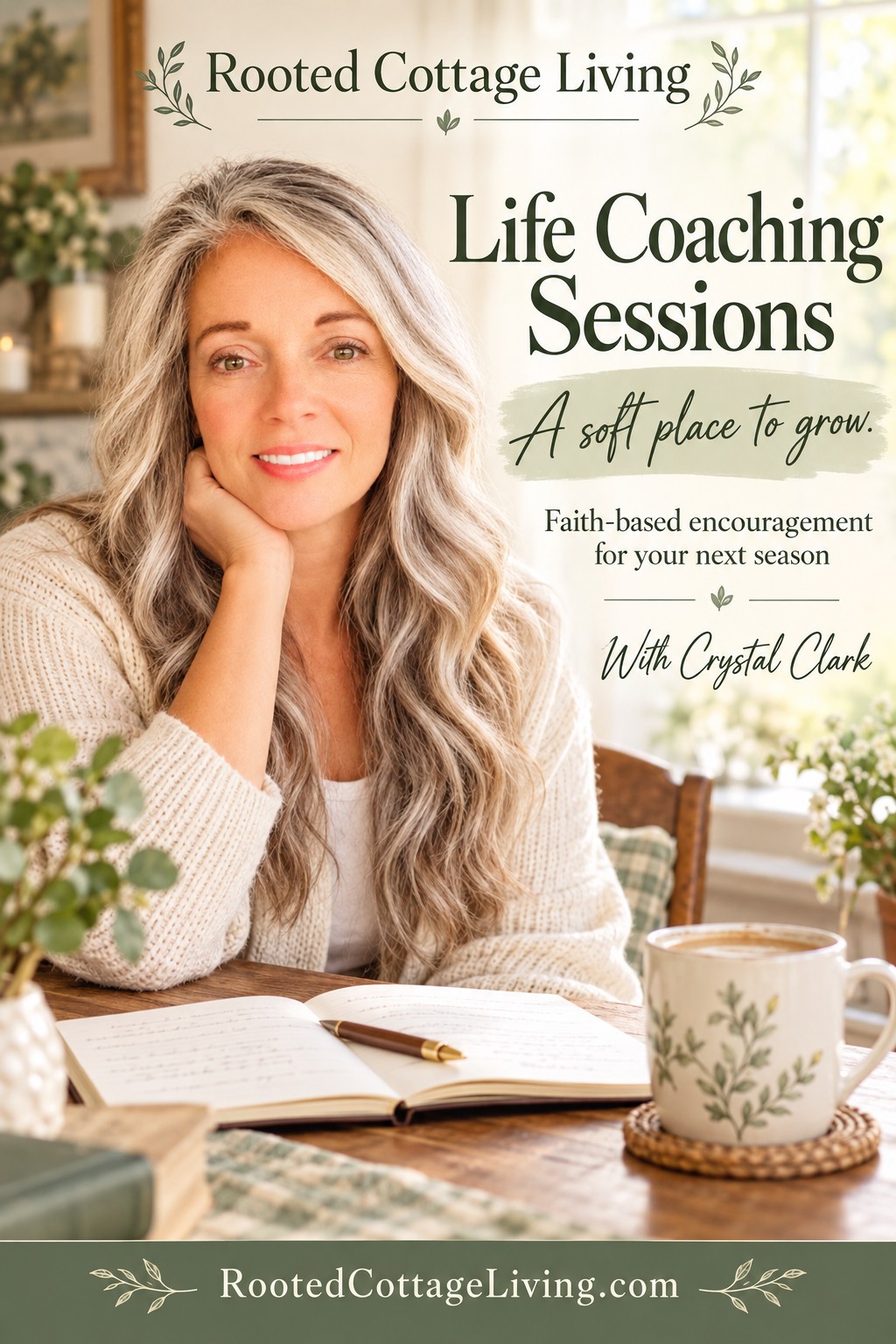 Faith-based life coaching sessions with Crystal Clark
